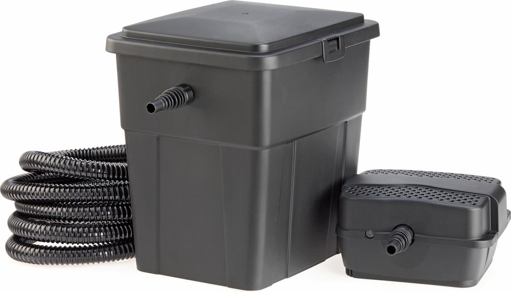 Pontec Durchlauffilter-Set PondoClear 4000 7W UV-C Für Produktbild 