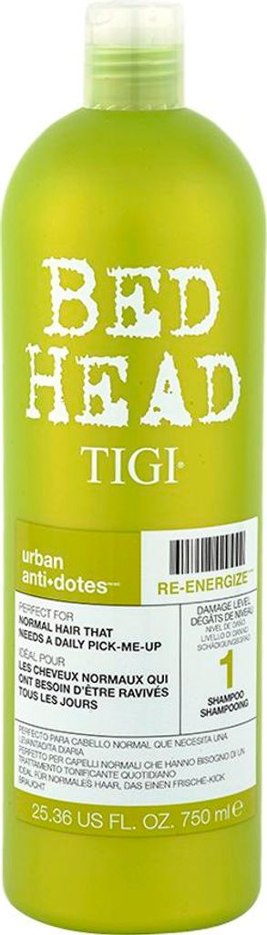 Tigi Urban Antidotes Re-Energize Level 1 Shampoo 750ml Immagine del prodotto 