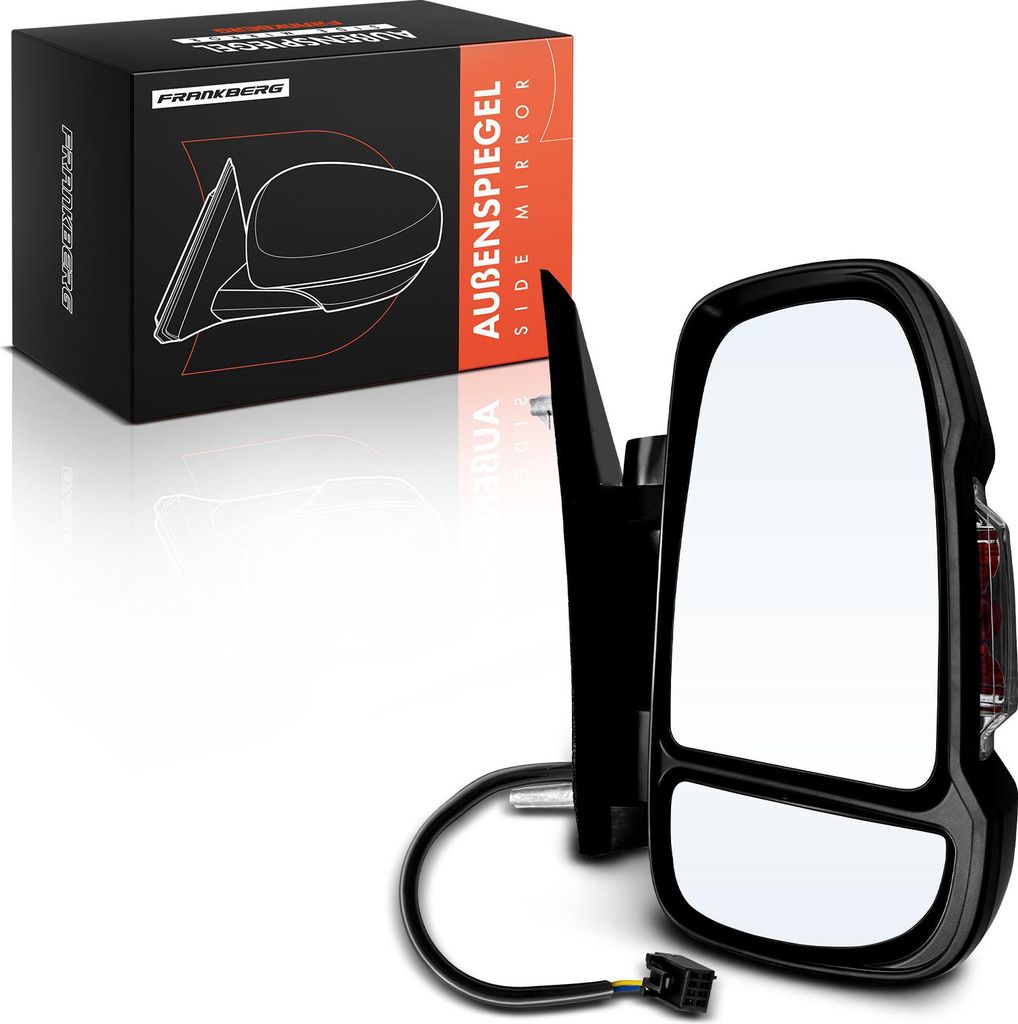 Frankberg 1x Außenspiegel Rechts für Citroën Jumper Fiat Ducato Peugeot Boxer 250 Bj ab 2006