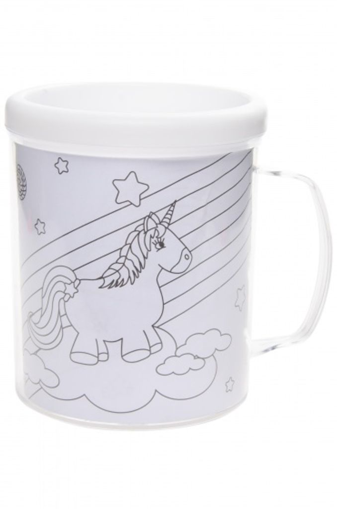 färben Sie Ihre eigene Tasse Einhorn