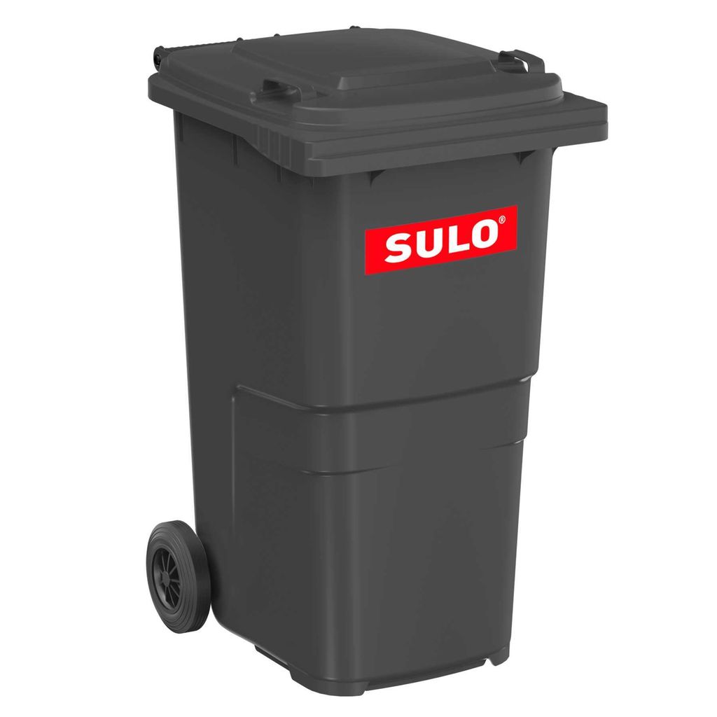 Mülltonne 240 Liter SULO CITYBAC CLASSIC  Grau mit Grauem Produktbild 