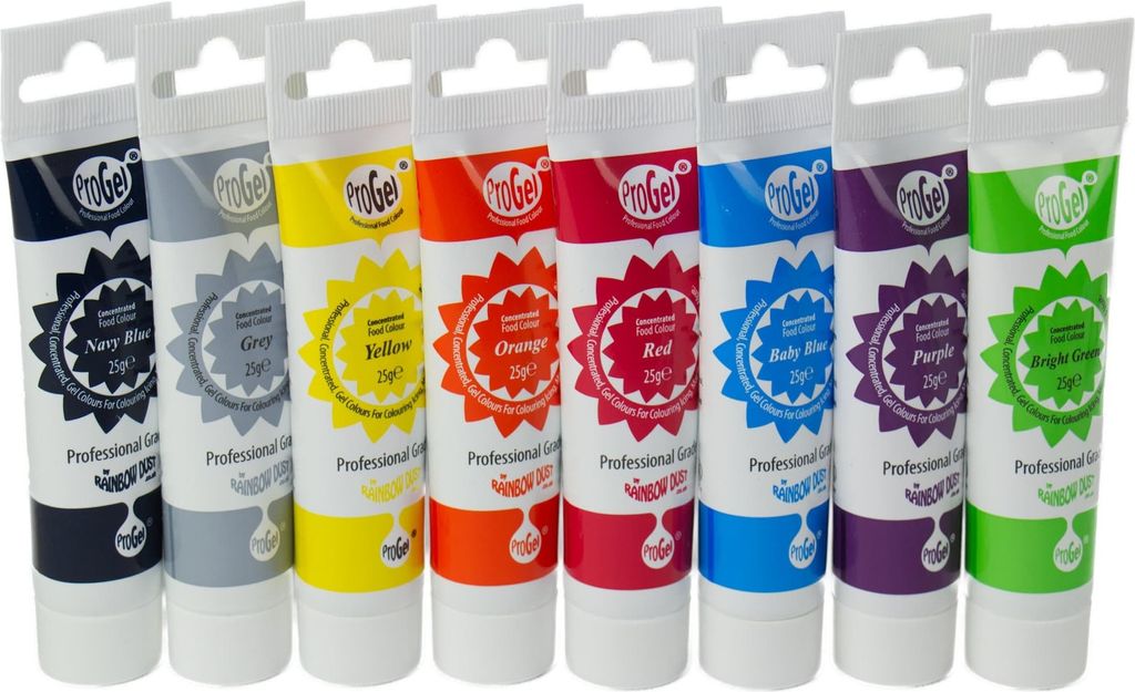 AOS Set | Rainbow Dust Colorant alimentaire Pro-Gel Set de Image du produit 