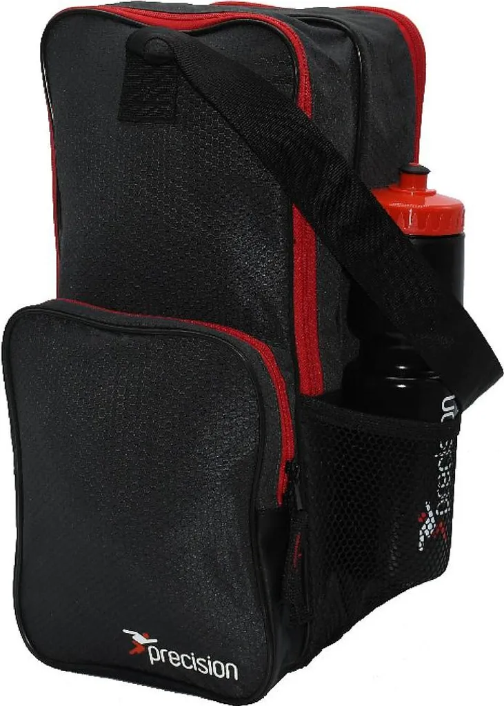 Grand sac de sport pour chaussures et crampons Pro HX noir et rouge