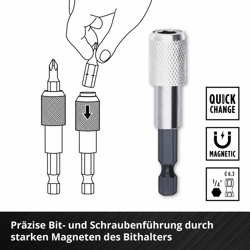 Set de 28 Embouts de Vissage Einhell S-CASE pour Perceuses et Visseuses - 5