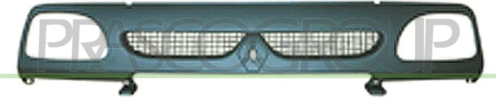 Grille calandre PRASCO RN9152021 robuste et résistante pour Renault Rapid