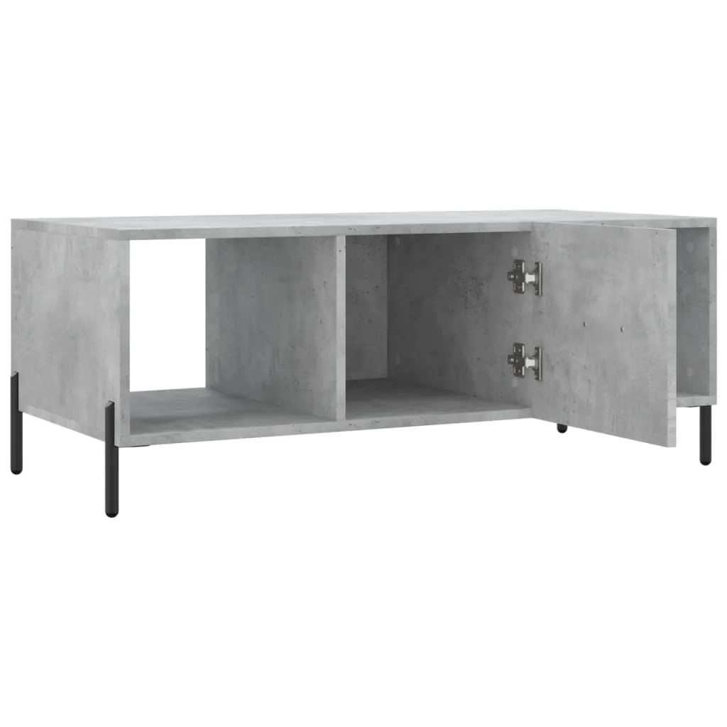 Tavolino Salotto 102x50 Grigio Cemento Maison Exclusive - Miglior Prezzo - 5