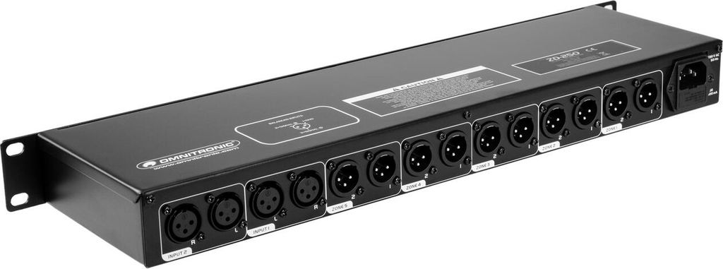 OMNITRONIC ZD-250B Zonen-Verteiler (10304111)