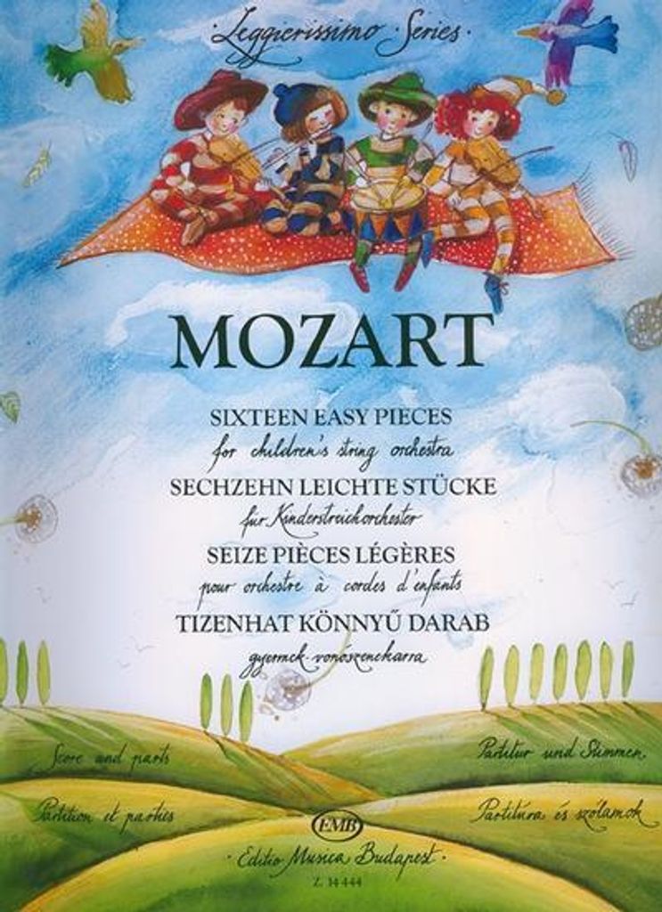 Mozart, W.: Sechzehn leichte Stücke für Streichorchester