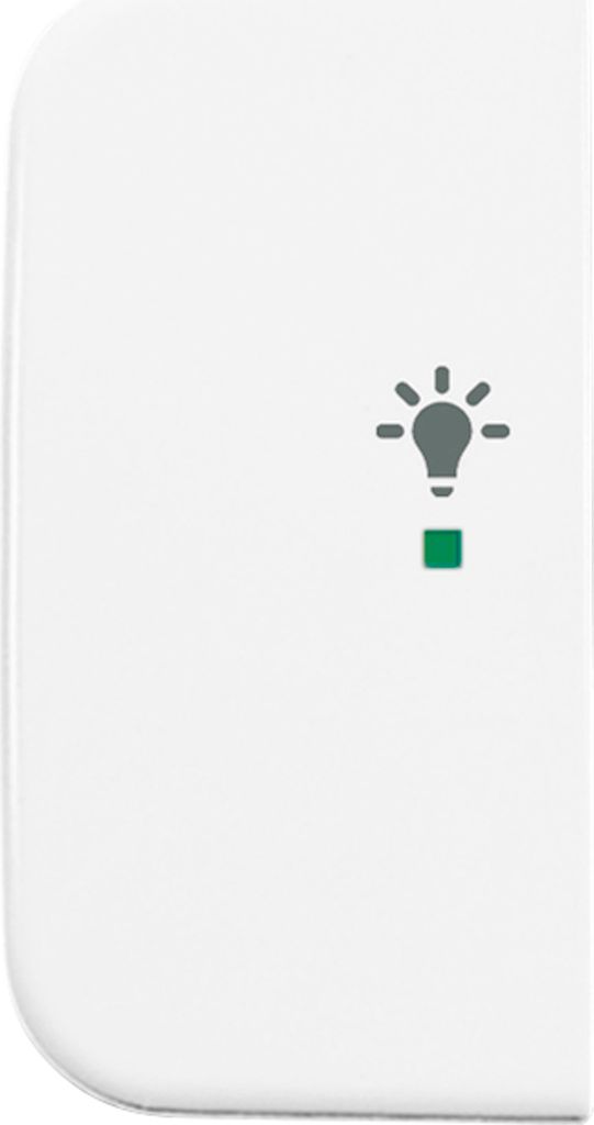 BJ Wippe 2-fach Symbol Licht 6231-21-214 Busch-free@home alpinweiß