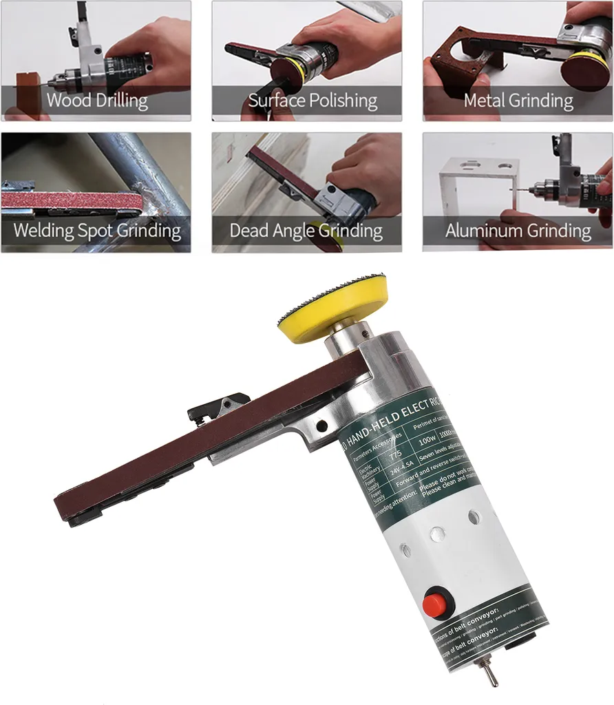 Mini ponceuse à main électrique pour modélisme et bricolage de précision - 3