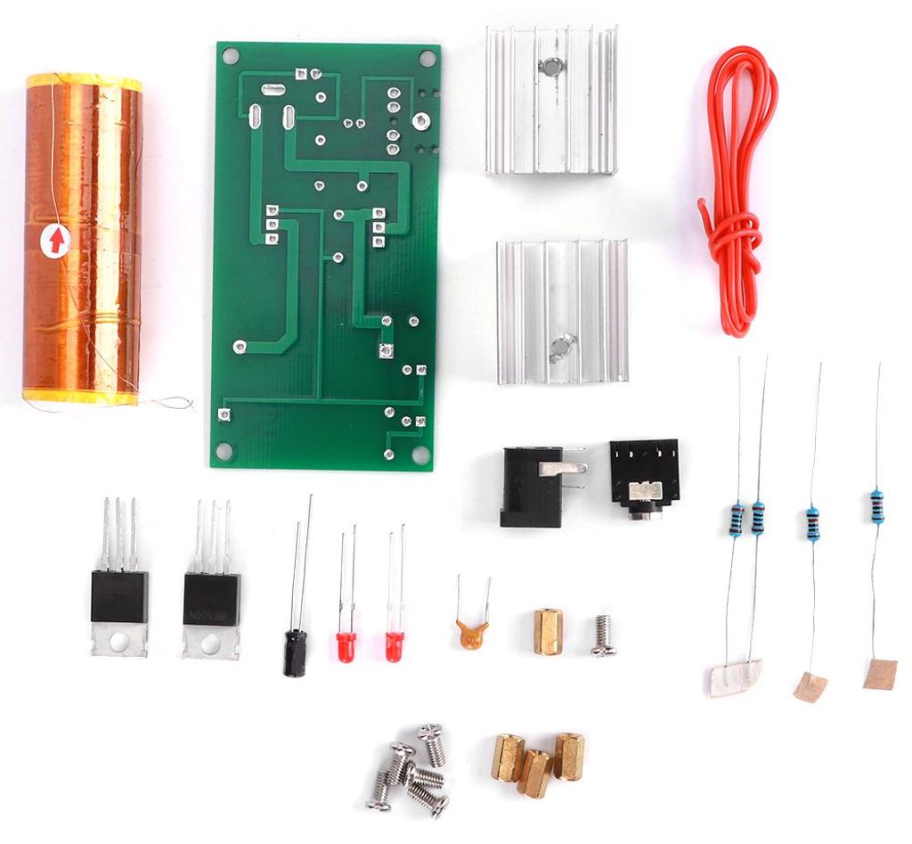 15šC24 V Spulen-Plasma-Lautsprecher-Kit, elektronische Lichtbogen-Ersatzteile, übertragungs-DIY-Platinen-Set