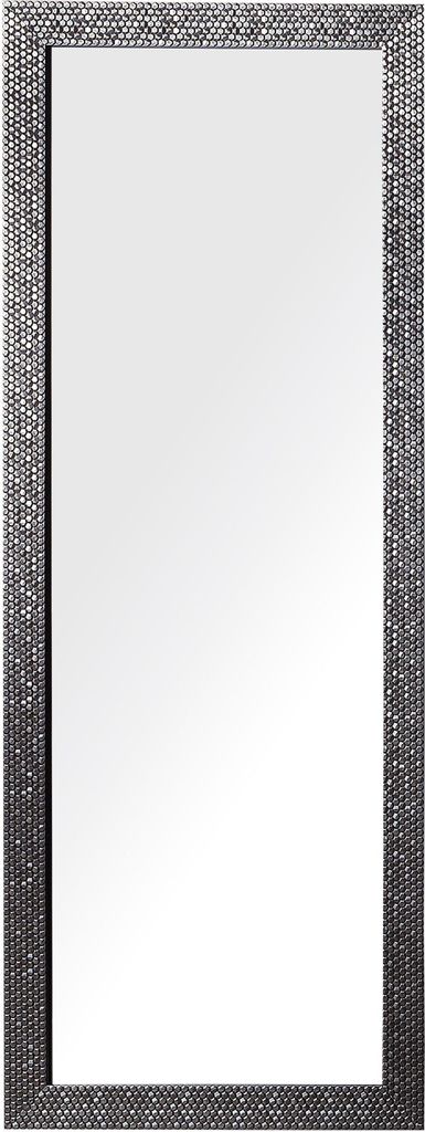 BELIANI Nástěnné zrcadlo stříbrné plastový rám 50 x 130 cm Obrázek produktu 