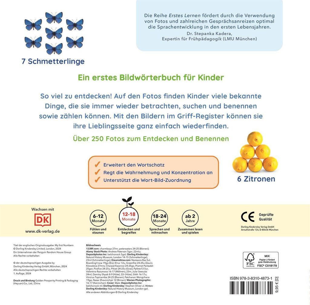 Erstes Lernen. Zahlen