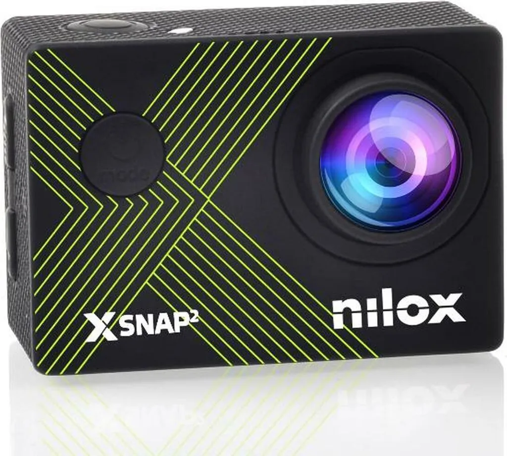 Étuis Nilox NXACXSNAP2YL jaunes résistants aux chocs pour action cams