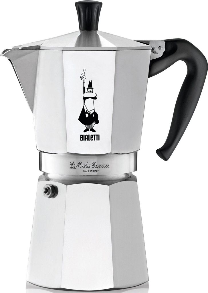 Bialetti Espressokocher Moka Express 18 Tassen Aluminium Produktbild