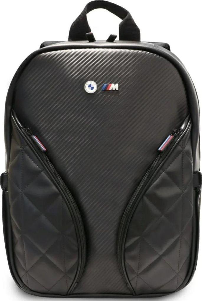 Batoh na laptop BMW Carbon Pockets & Metal Logo 16" - Obrázok produktu 