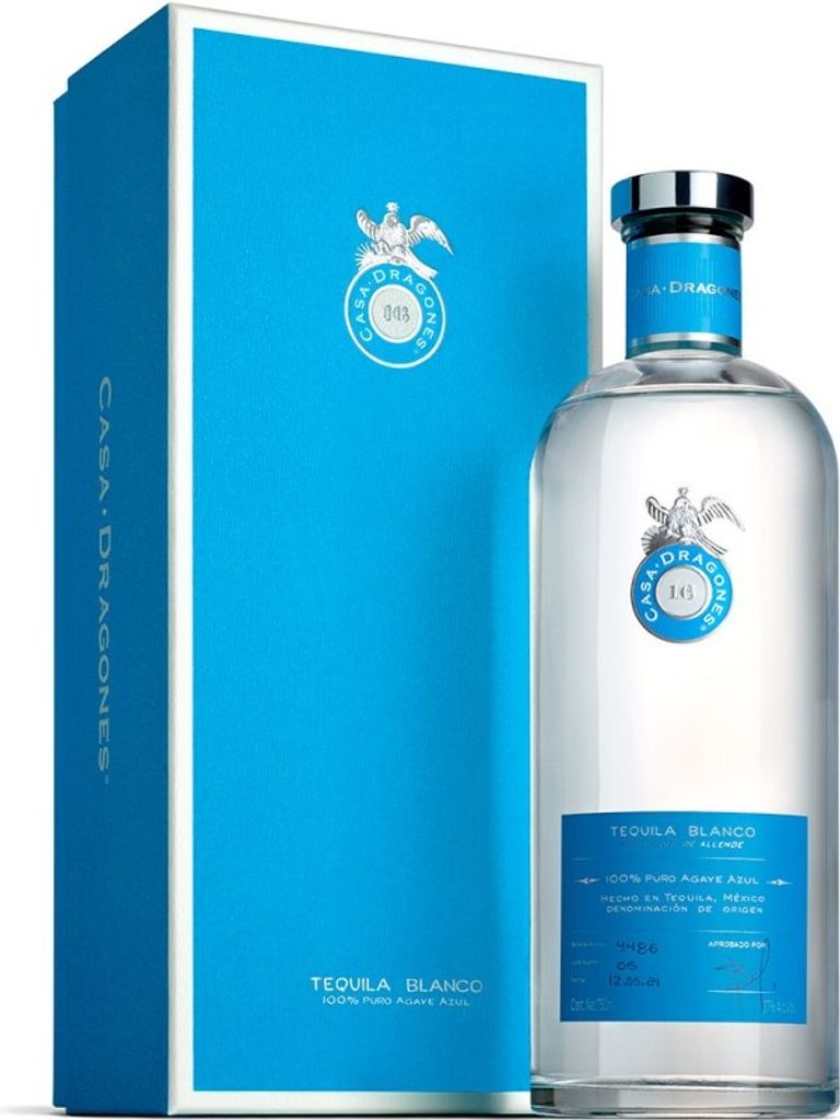 Tequila Casa Dragones Blanco Estuchado Tequila Mexiko  Produktbild 