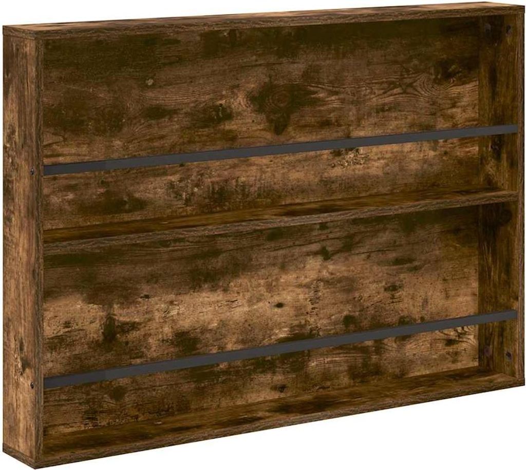 Magazinregal Geräucherte Eiche 100 x 12 x 70 cm Holzwerkstoff