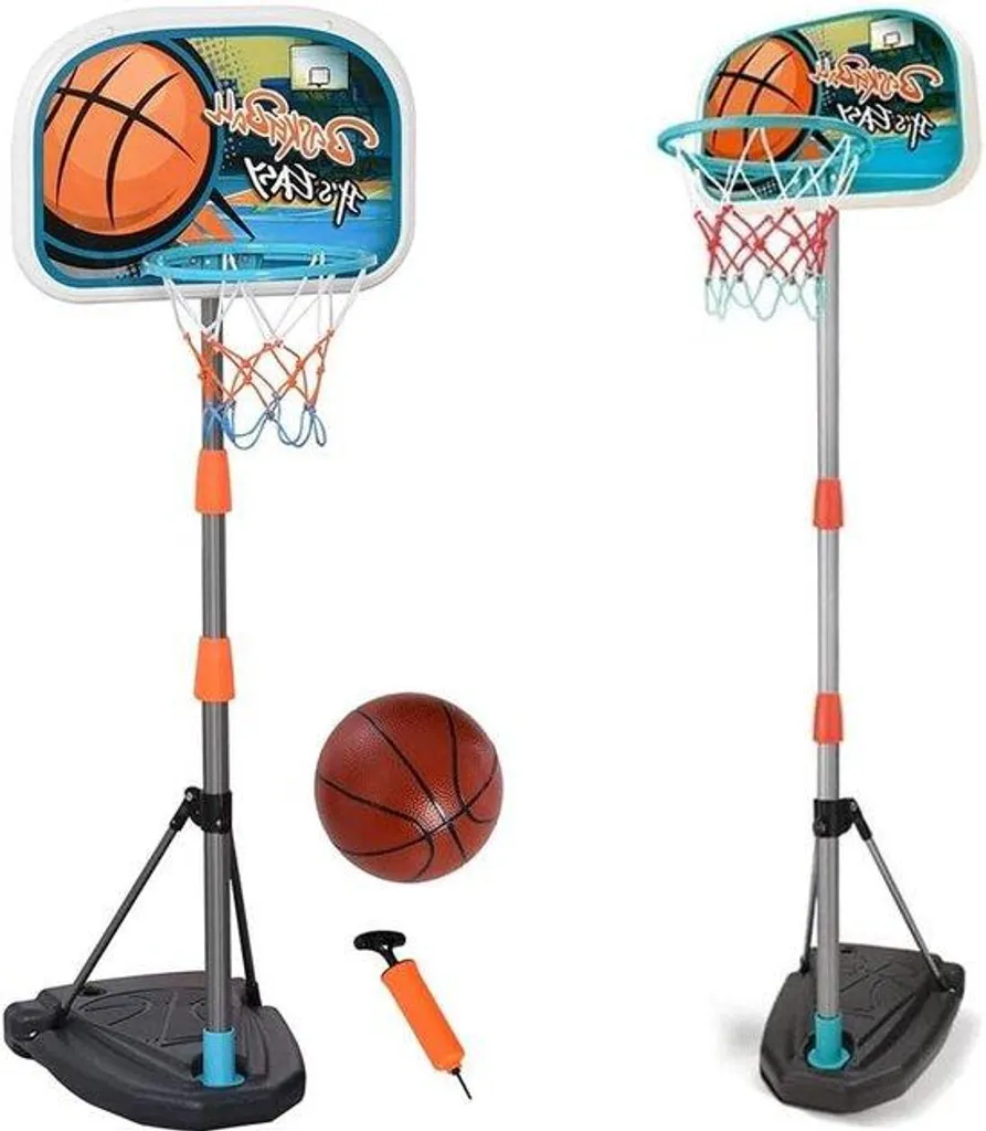 Panier de basket réglable 158 cm avec socle hermétique pour enfant
