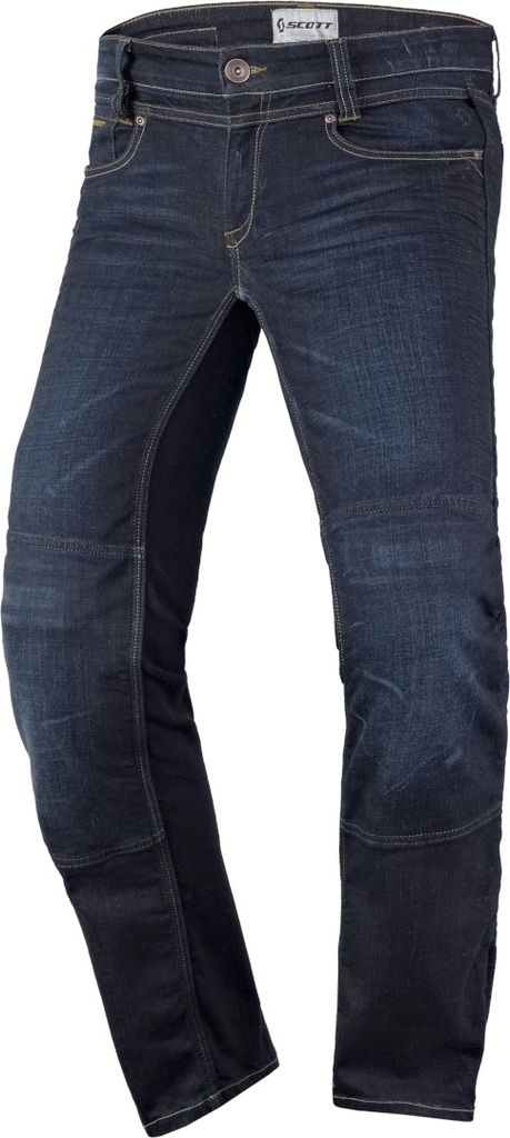Scott Denim Stretch Motorrad Jeans, blau, M