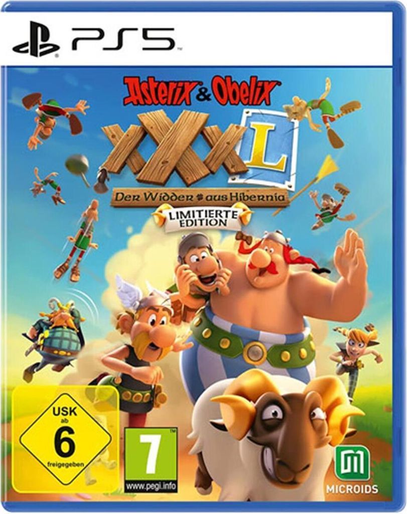 Asterix & Obelix XXXL, Der Widder aus Hibernia, 1 PS5-Blu-ray Disc (Limited Edition)
