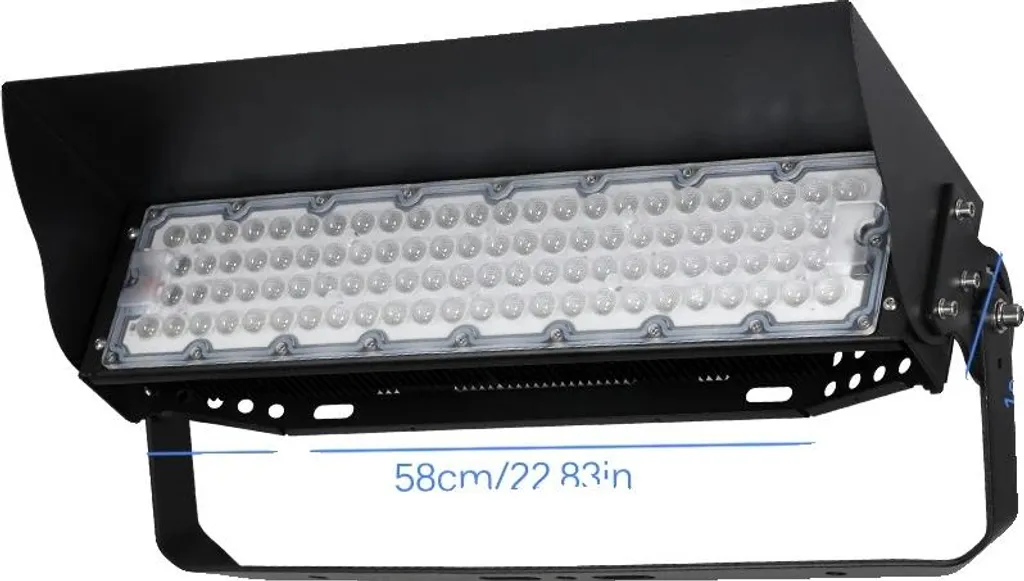 Projecteur LED extérieur 240W pour gymnase et éclairage de terrain