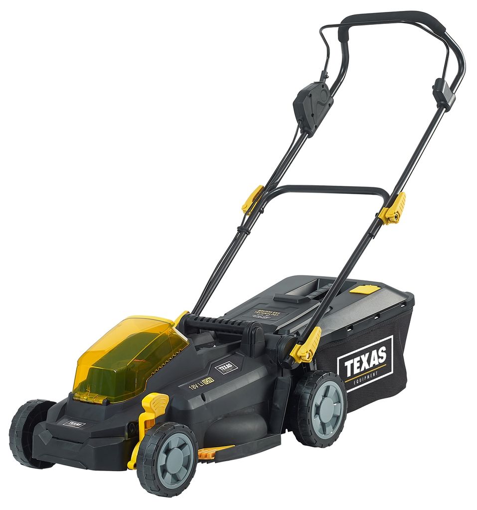TEXAS Rasenmäher Akku 18V elektro Mulcher Razor 3300Li inkl. Akku 3,0Ah u. Ladeg