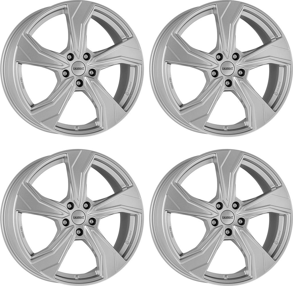 4 Dezent KB silver Felgen 7.5Jx18 5x108 für Peugeot 3008 308 407 5008 508 Expert/Traveller Partner