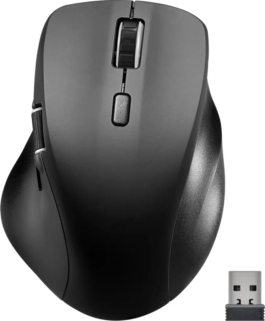Souris sans fil rechargeable pour éviter les clics bruyants et les piles