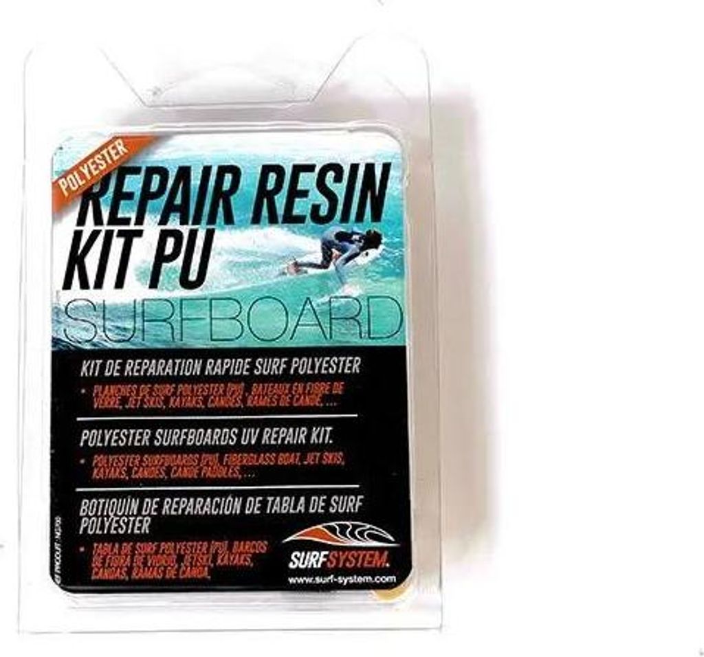 Surf System Resin Polyester Reparatursatz Weiß,Schwarz Weiß,Schwarz One Size