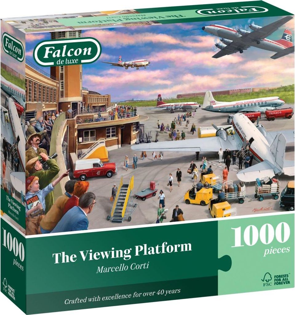 FALCON Puzzle Vyhlekov rampe 1000 dlks Produktbild 