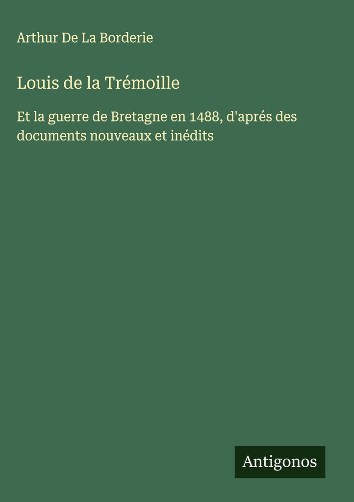 Louis de la Trémoille