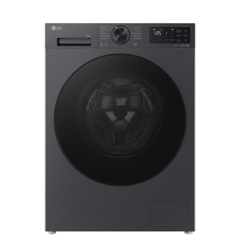 LG F4WX701YB Pračka 11 kg Čierna Detekcia peny Zobrazenie Obrázok produktu 