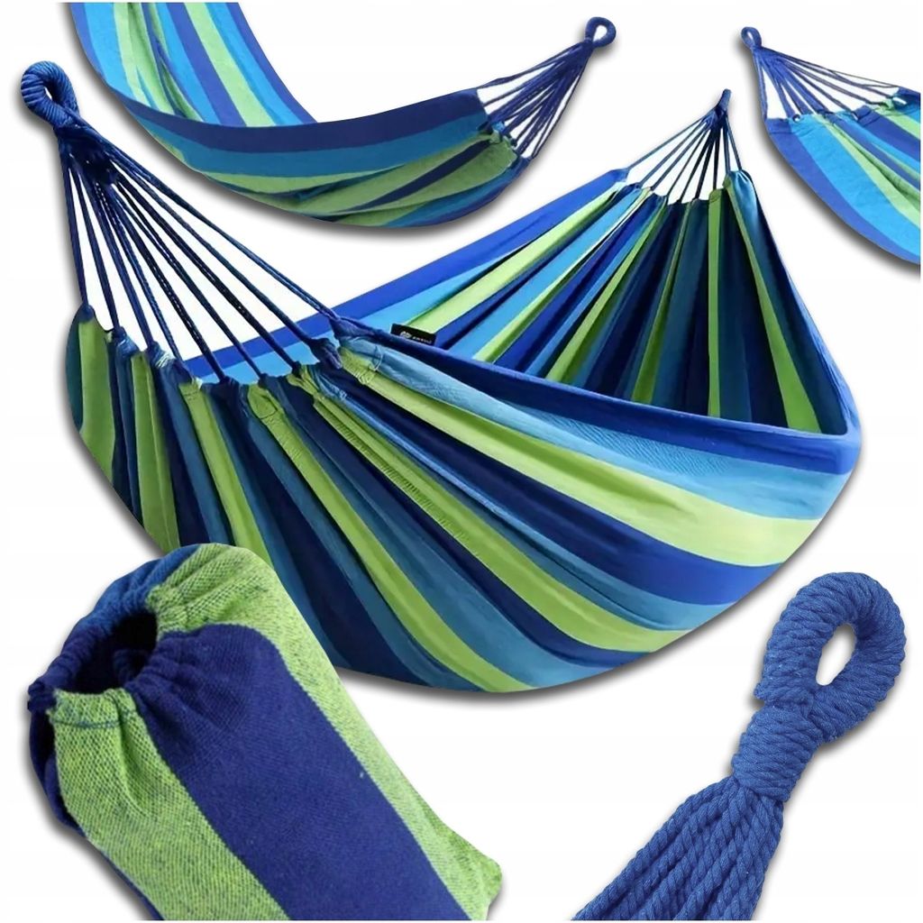 Garten Hängehänge Hammak Zwei-Bett 260X160Cm Brazilian Xxl Coverbag