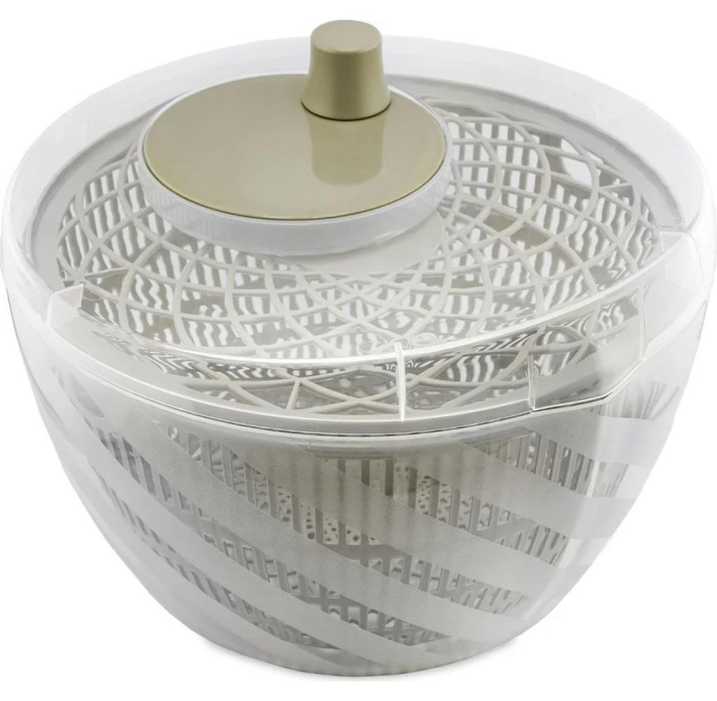 BranQ Saladecentrifuge, 6 liter inhoud, olijfgroen, Productafbeelding 