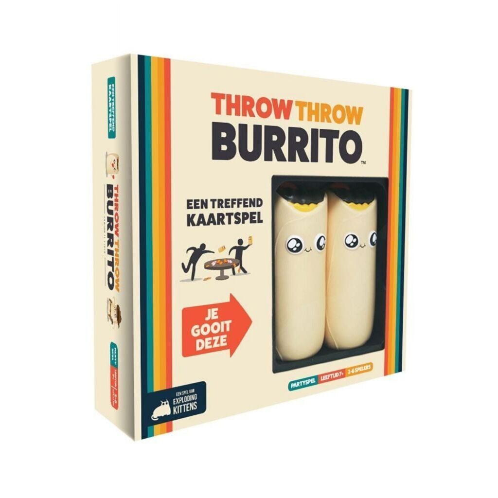 Throw Throw Burrito – Kartenspiel – Partyspiel