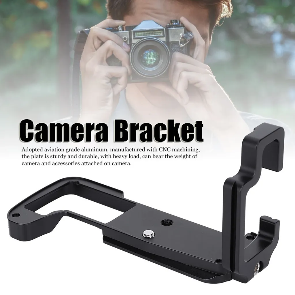 Staffa a L Verticale per Olympus E-M1II | Grip CNC Arca-Swiss - 7