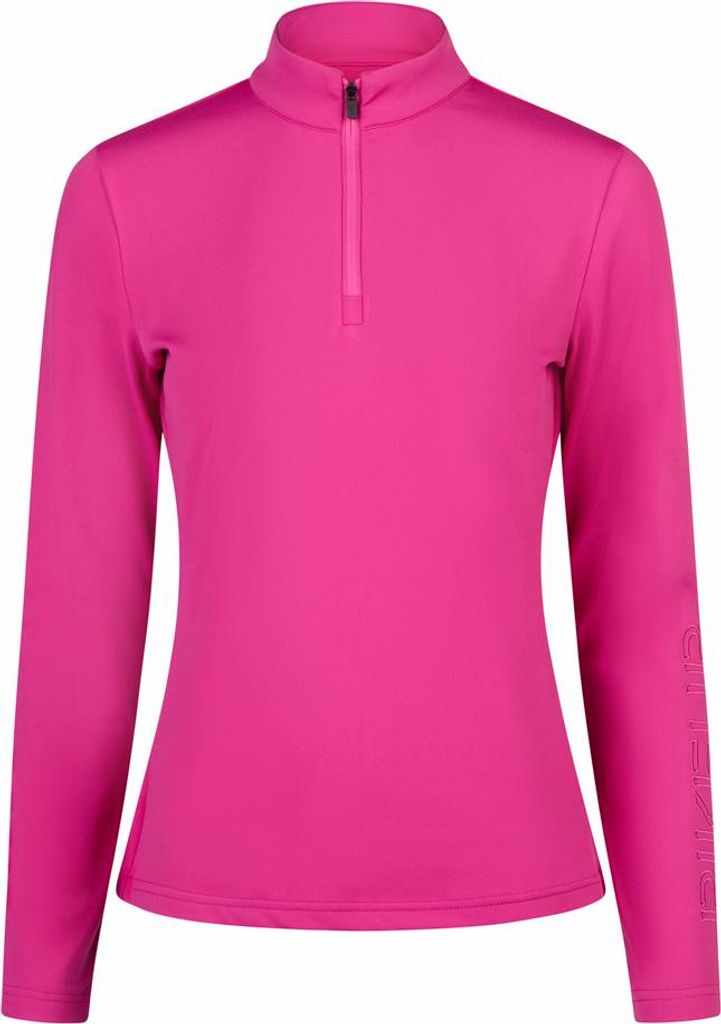 Pikeur Damen Funktionsshirt langarm ZIP SHIRT blaze berry Sports HW 25, Größe:38