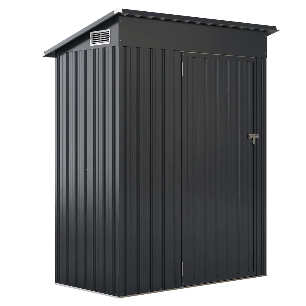 Abri de jardin pour outillage 150x90,5 cm rangement extérieur de terrasse