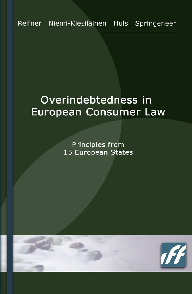 Overindebtedness in European Consumer Law