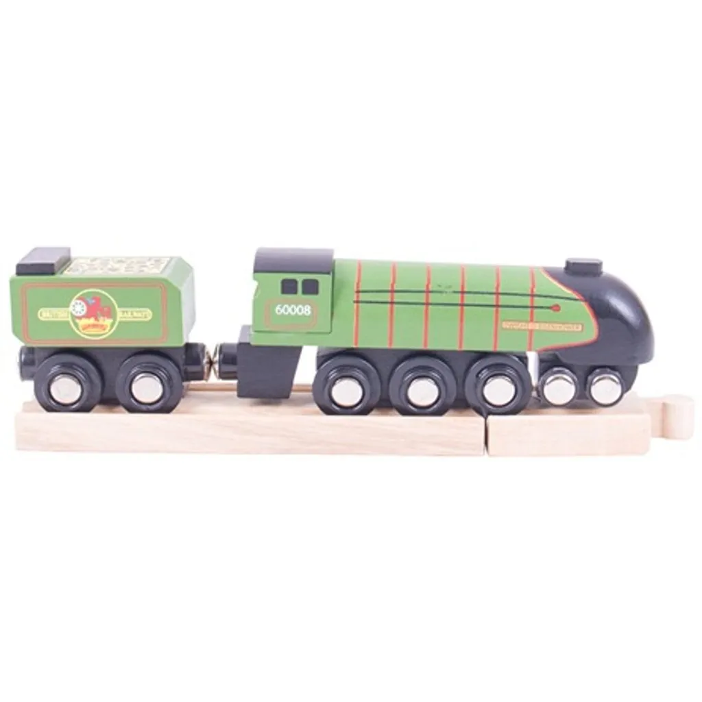 Train en bois Locomotive Eisenhower jouet ferroviaire de collection