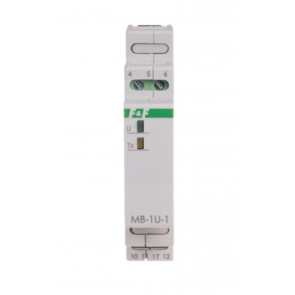 F&F | Spannungswandler MB-1U-1 - 9-30 V - Modbus RTU - Hohe Genauigkeit - RS485 Anschluss