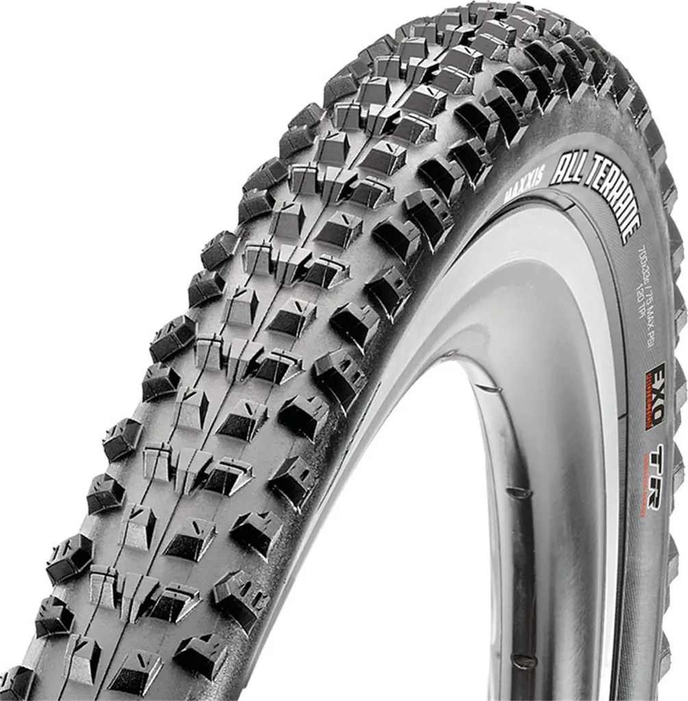 Pneu Maxxis All Terrane 700x33C Anti-Crevaison EXO pour Rouler en Sécurité