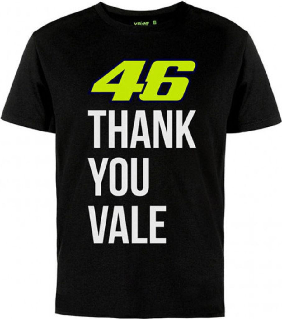 Valentino Rossi VR46 Dankeschön Vale Kinder T-Shirt 128
