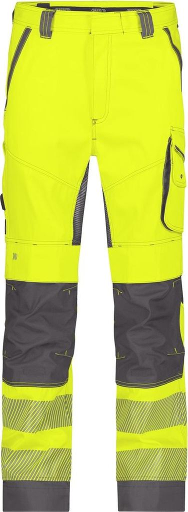 Dassy Warnschutz Bundhose Odessa PESCO70 200984 MINUS Gr. 50 neongelb/zementgrau