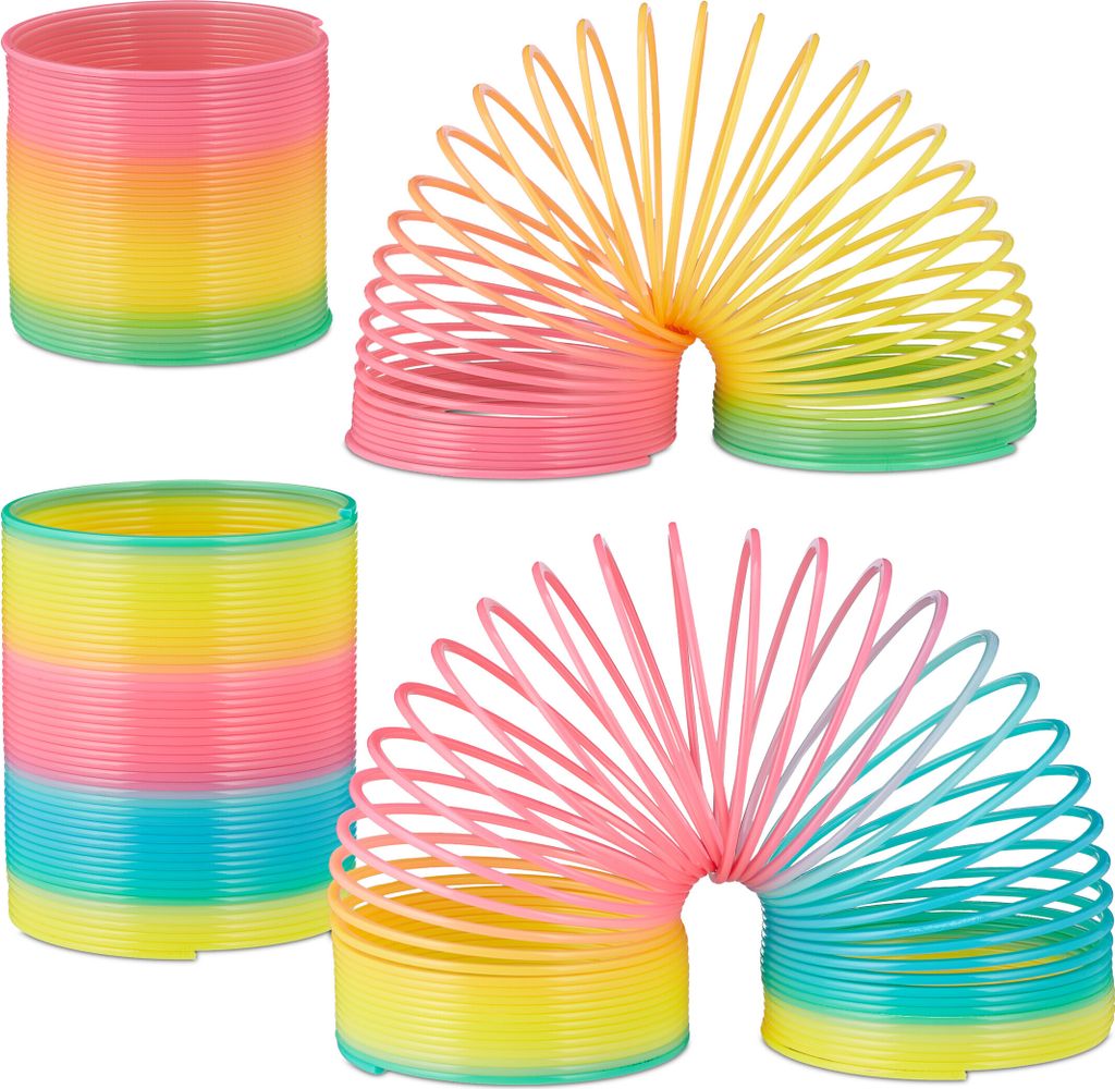 Lot de 4 spirales arc-en-ciel, tapis d'escalier, pour Image du produit 