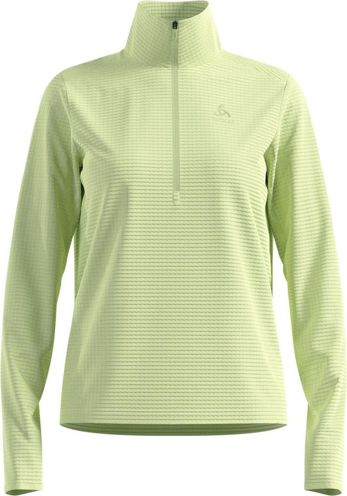 The Essentials Thermal Half-zip Running Mid Layer shadow lime (40440) XS