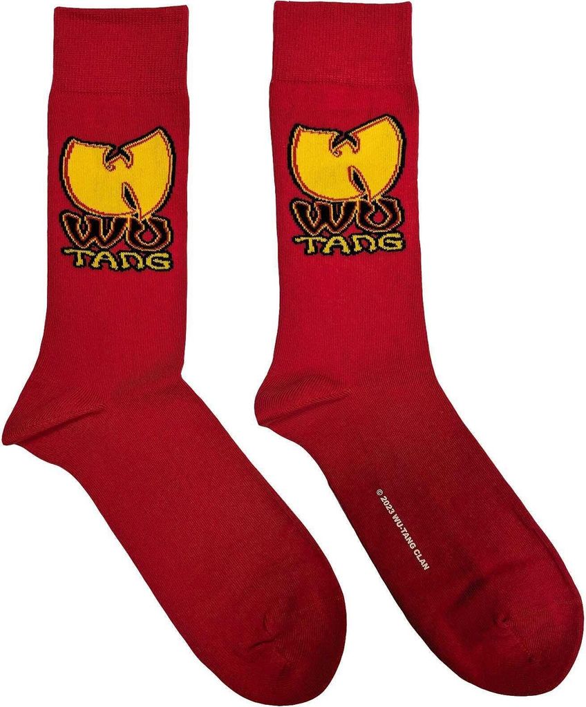 Wu-Tang Clan - Socken für Herren/Damen Unisex RO9511 (40,5 EU - 45,5 EU) (Rot)