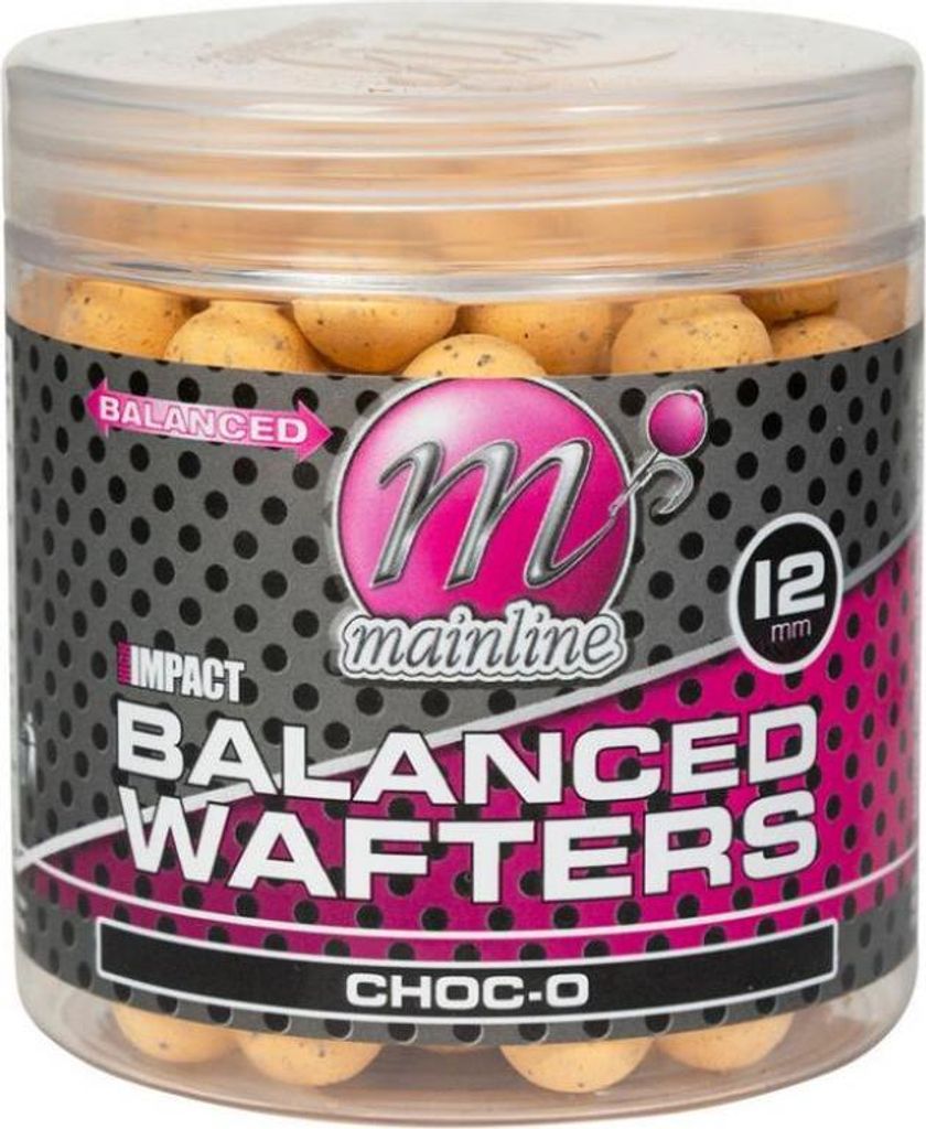 Mainline Baits High Impact Balanced Wafters 12 mm Choc-O