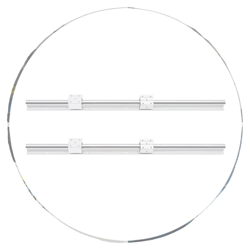 Kit Rails Linéaires Pour CNC 1000mm - Guidage Lourd 300kg G6 Silencieux